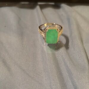 Resort: Mint on Silver Ring